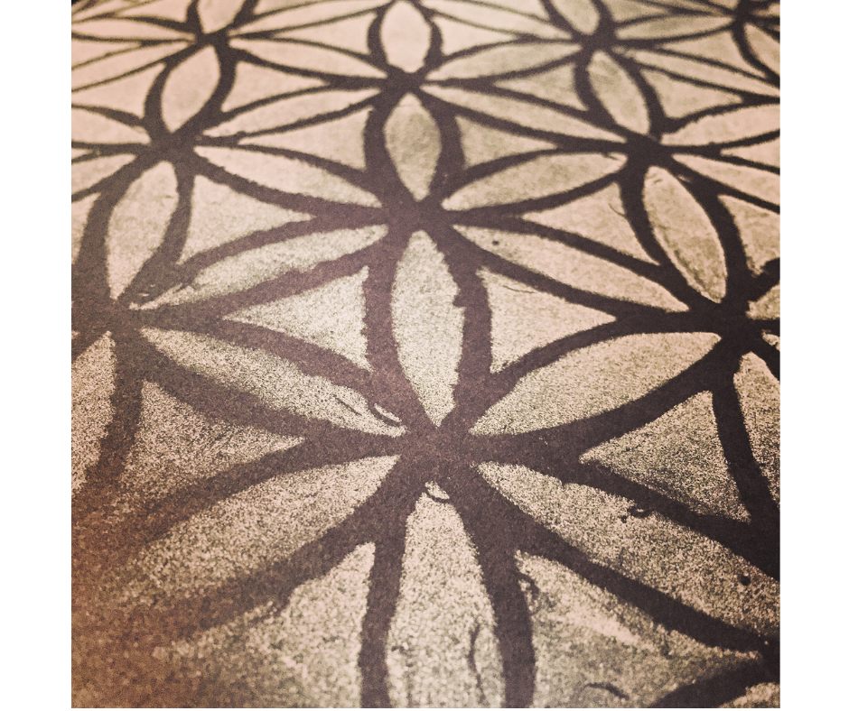 Sacred geometry flower of life